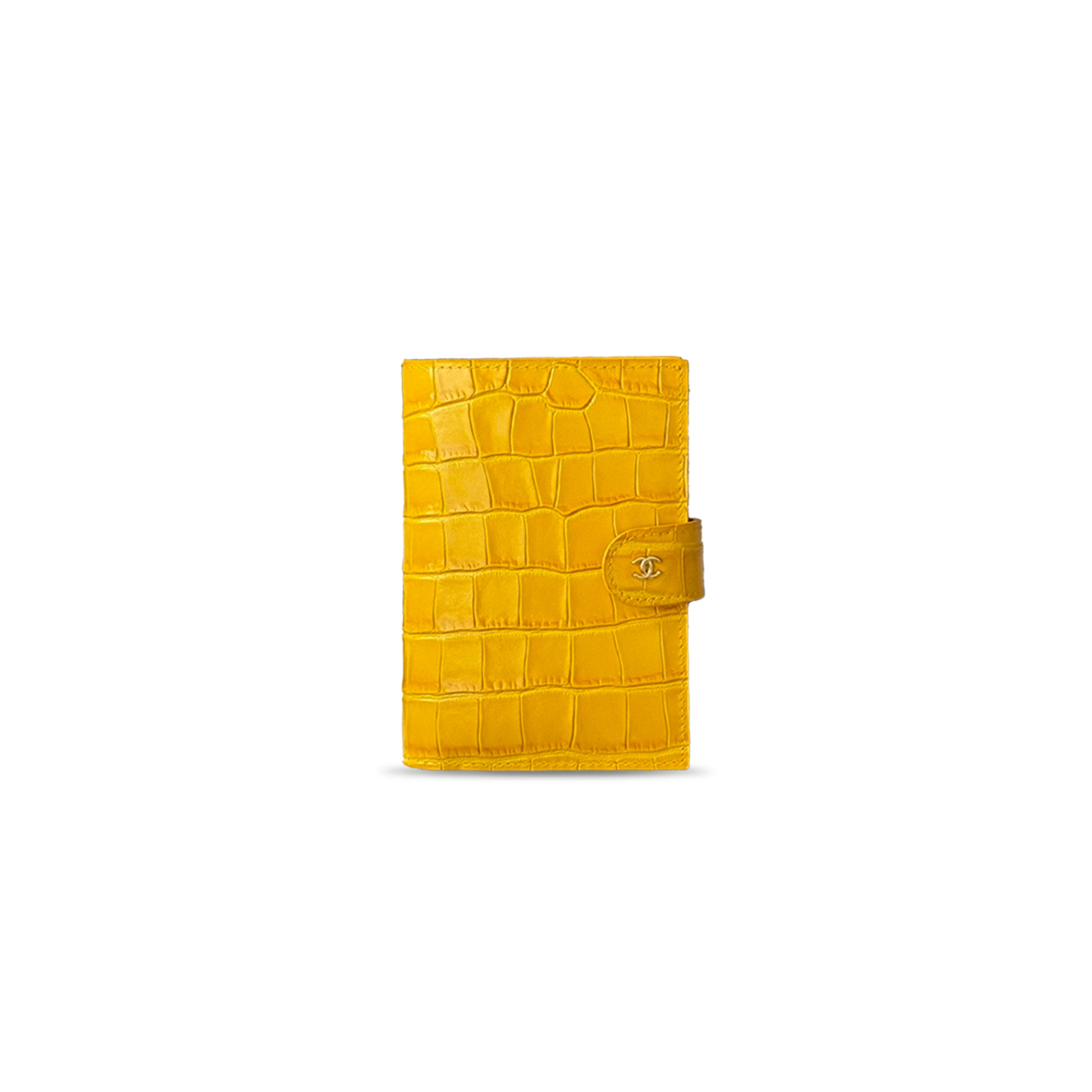 CHANEL CROCODILE-EMBOSSED PASSPORT HOLDER AP5193 (14*10.5*1.5cm)